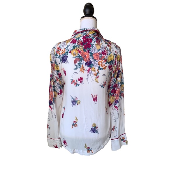 ANTHROPOLOGIE FLOREAT SWEET DREAMS BUTTON DOWN SHIRT - Picture 8 of 16